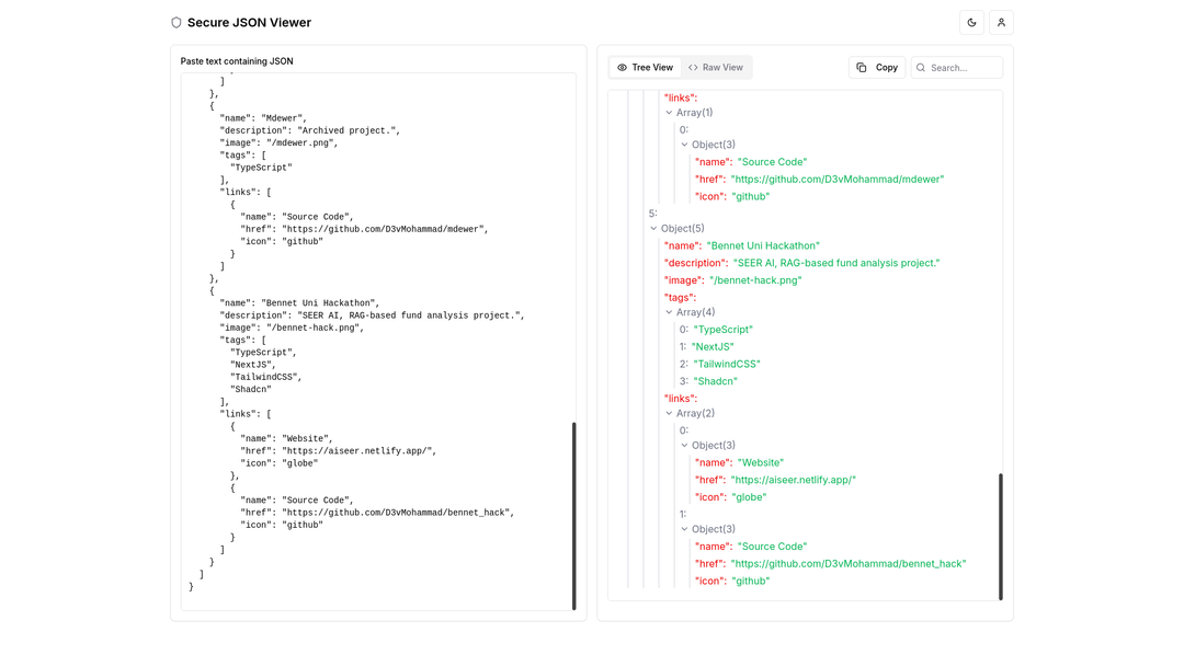 JSON Viewer